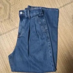 GUデニムツータックワイドパンツのサムネイル