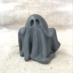 ジェスモナイト お化け ハロウィンインテリア グレー ゴースト 新品 一点物