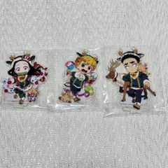 鬼滅の刃 クリスマス アクリルスタンド 我妻善逸 竈門禰豆子 悲鳴嶼行冥