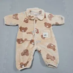 futafuta クマ柄ロンパース 70