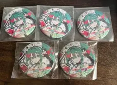 ラブライブ！虹ヶ咲 三船栞子 缶バッジ 8th ガチャ ① 6個セット