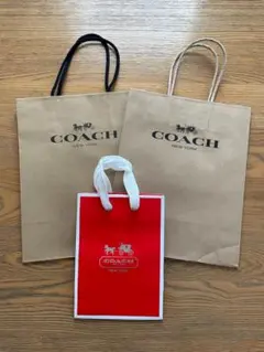 ♡コーチ　COACH ショップ袋　ショッパー　３枚♡