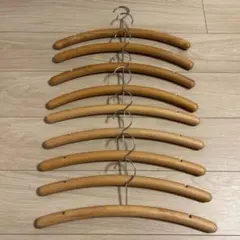 木製丸棒ハンガー 9本セット 木製丸棒ハンガー 9本セット - メルカリ