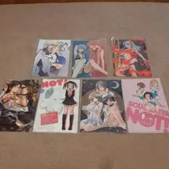 最終価格アニメキャラクタークリアファイル7枚セット　漫画雑誌付録