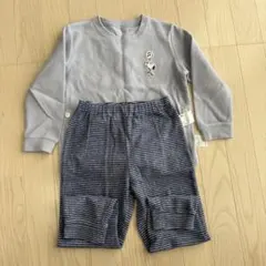 スヌーピー パジャマ 110cm UNIQLO ユニクロ フリース