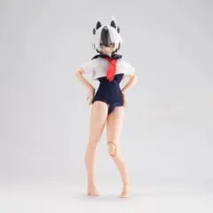1/12スケール ドール服 セーラー水着　スクール メガミデバイス 蝸之殻Q31のサムネイル