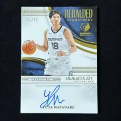 渡邊雄太 Watanabe Yuta Immaculate /99 Auto