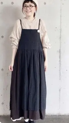 サマンサモスモス☆新品未使用〜オーバーレースキャミワンピース