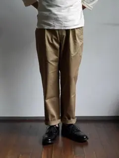 COMOLI ベルテッドチノ 16SS サイズ0のサムネイル