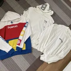 パーカートレーナーまとめ売り３点セット