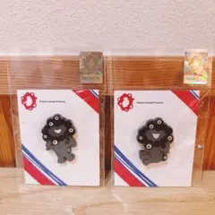 大阪関西万博　EXPO2025 黒ミャクミャク 立ち&座り　ピンバッジ　セット