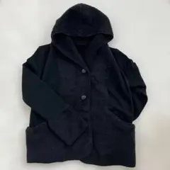 （株）ワールド Lui Chantant フード付き フリース切り替えアウター