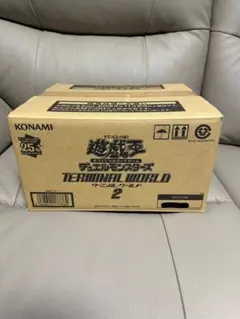 未開封】遊戯王 ターミナル・ワールド2 TW02 1カートン/24box入り