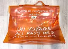 オレンジ ハンドバッグ