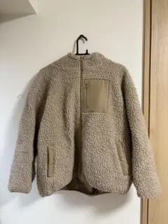 ボアジャケット Lサイズ ベージュ