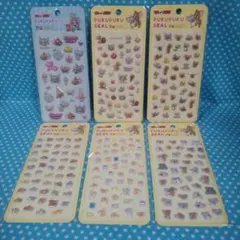 トムとジェリー PUKUPUKU SEAL 6シートセット