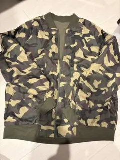 迷彩柄リバーシブルジャケット
