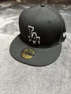 ニューエラ ブラックキャップ MLB ドジャース 59FIFTY
