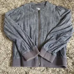 GAP KIDS グレー ジップアップジャケット