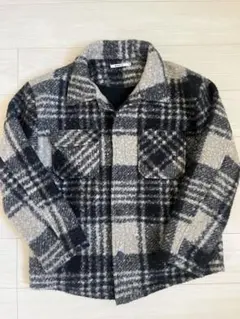 COLONY2139 チェック圧縮ブークレーCPOジャケット