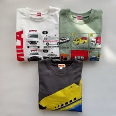 トミカ　プラレール　トレーナー　3枚セット 95 100 まとめ売り