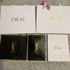 Dior YSL ショップ袋セット