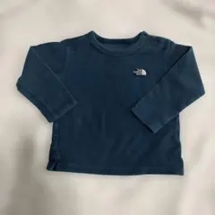 THE NORTH FACE ダークブルー 長袖Tシャツ