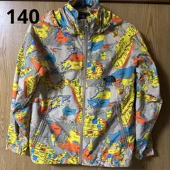 THE NORTH FACE 地図柄 ノベルティコンパクトジャケット　140