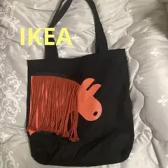 IKEA 馬柄　ウマ　干支　バッグ★ トートバッグ　ショルダーバッグ