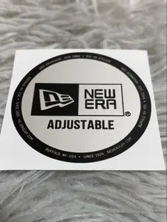 ニューエラ　キャップ　ステッカーシール　ADJUSTABLE