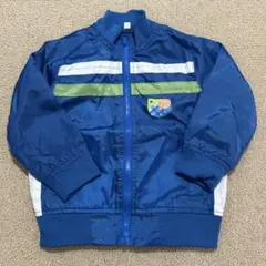 キッズ ジップアップジャケット ブルー 90cm