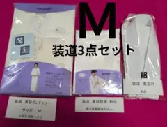 装道3点セット　美容ランジェリーＭ.　美容替袖.　美容衿絽　新品のサムネイル