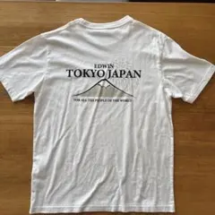 値下げ⭐︎EDWIN ホワイト Tシャツ M 日本