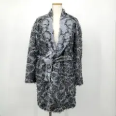 ☆【美品】 BCBG MAXAZRIA シャギー ガウンコート ジャケットのサムネイル