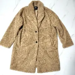 【専用】ZARA ザラ コート ボア テディベア M ベージュ