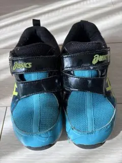 Asics キッズシューズ 青/黒 トップスピード　スクスク　19センチ