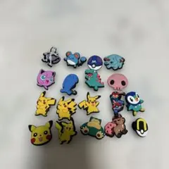 クロックス　ポケモン　シビッツ　アクセサリー　18個セット　ピカチュウcrocs
