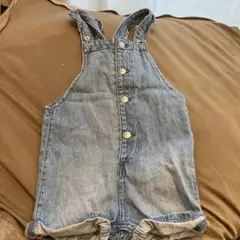 H&M デニムオーバーオール 80