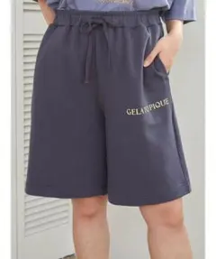 未使用 ジェラートピケ 裏毛ハーフパンツ ユニセックスM〜L