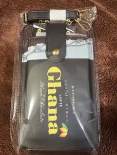 ガーナ チョコチャーム付きスマホショルダーポーチ