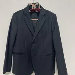 COMME CA ISM ブラックフォーマルスーツ 130A 蝶ネクタイ付き