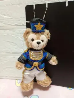 ダッフィー くるみ割り人形 ぬいぐるみ バッジ　クリスマス