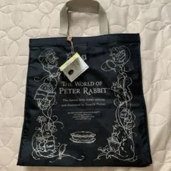 ピーターラビット トートバッグ ブラック