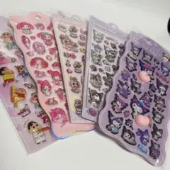 ご褒美シール ボンボンドロップシール ぷっくり 立体シール 3Dシール 5点⑨