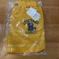 MIKI HOUSE DOUBLE.B 半ズボン 120 黄色