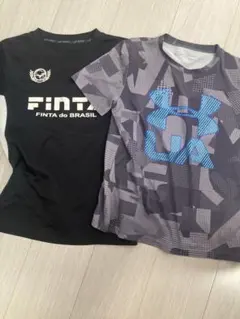 サッカー　練習着　アンダーアーマー　fintaのサムネイル