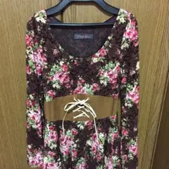 Pink mix ピンクミックス 花柄ワンピース 美品