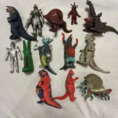 ウルトラマン 怪獣 ソフビ ミニフィギュア ソフビ道 22体 - メルカリ