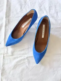 【美品】ATELIER BRUGGE／スエード パンプスのサムネイル