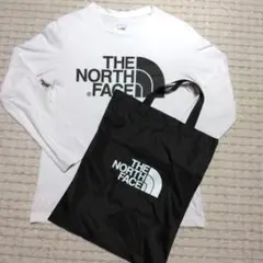 THE NORTH FACE ロゴプリント Tシャツとバッグセット
